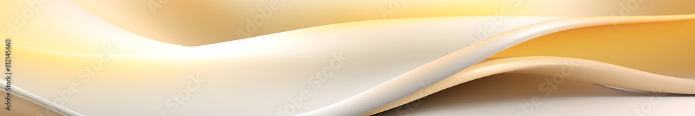 Abstract background for banner presentation, white and gold, simple, light, satin cloth Abstract background for banner presentation, white and gold, simple, light, satin cloth