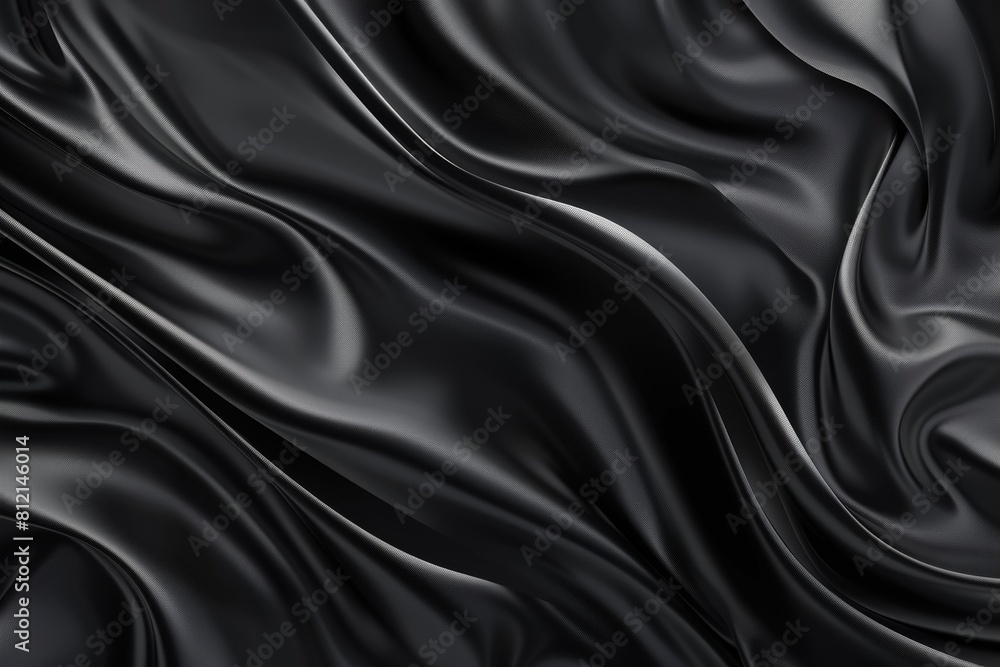 Monochrome Background With Wavy Lines Monochrome Background With Wavy Lines