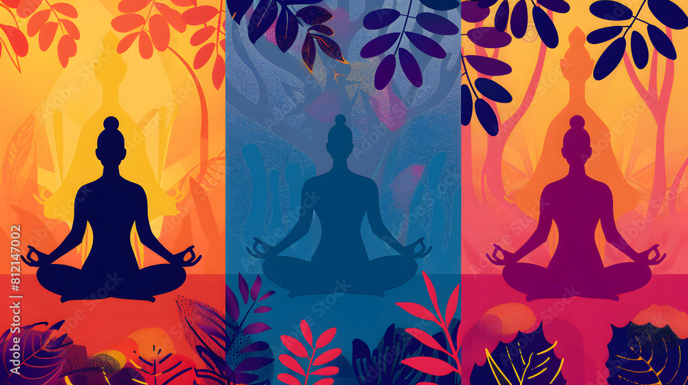 Wellness Lifestyle: Yoga, Meditation, Outdoor Fitness Wellness Lifestyle: Yoga, Meditation, Outdoor Fitness