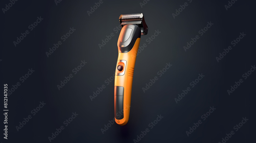 Fototapeta premium Hair trimmer icon barber 3d