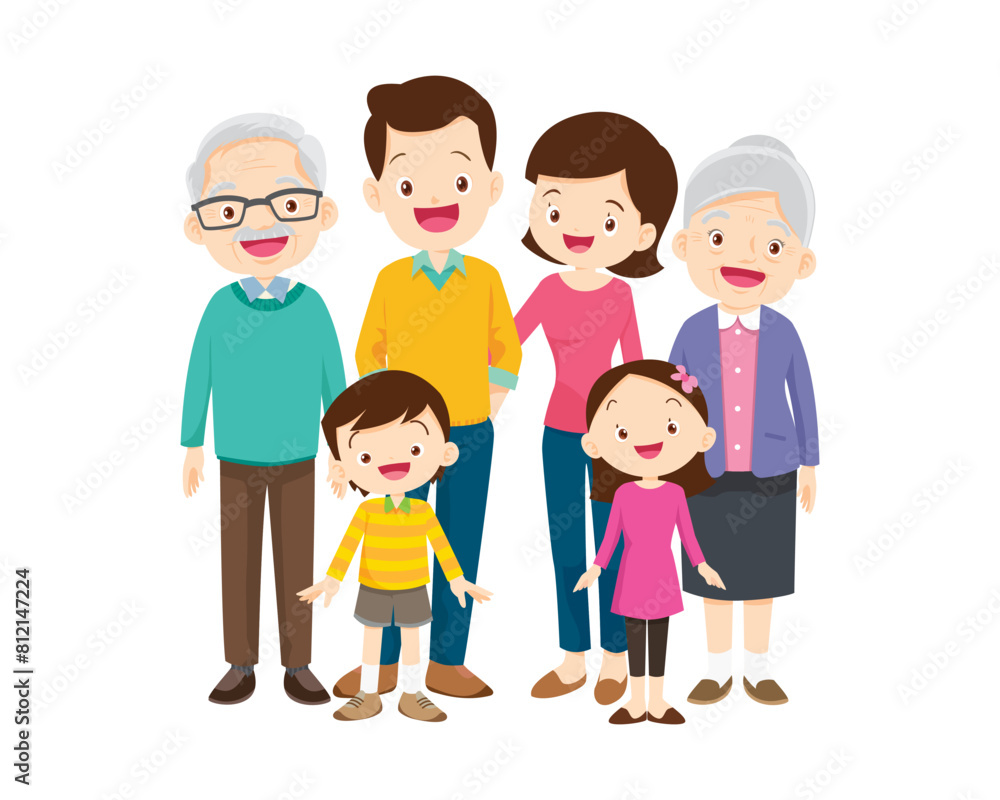 Big happy multi-generational family siblings relatives portrait Big happy multi-generational family siblings relatives portrait