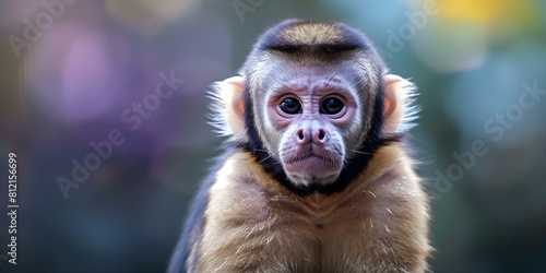 Capuchin monkeys are easily recognizable and have appeared in various movies and TV shows. Concept Animal Behavior, Popular Culture, Entertainment Industry, Zoology, Famous Primates © Ян Заболотний