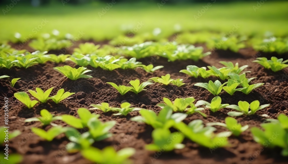 young plant in growth create with ai young plant in growth create with ai
