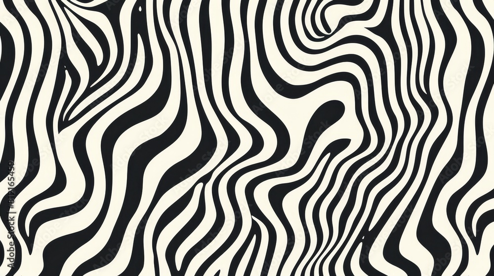 wavy lines in black and white wavy lines in black and white