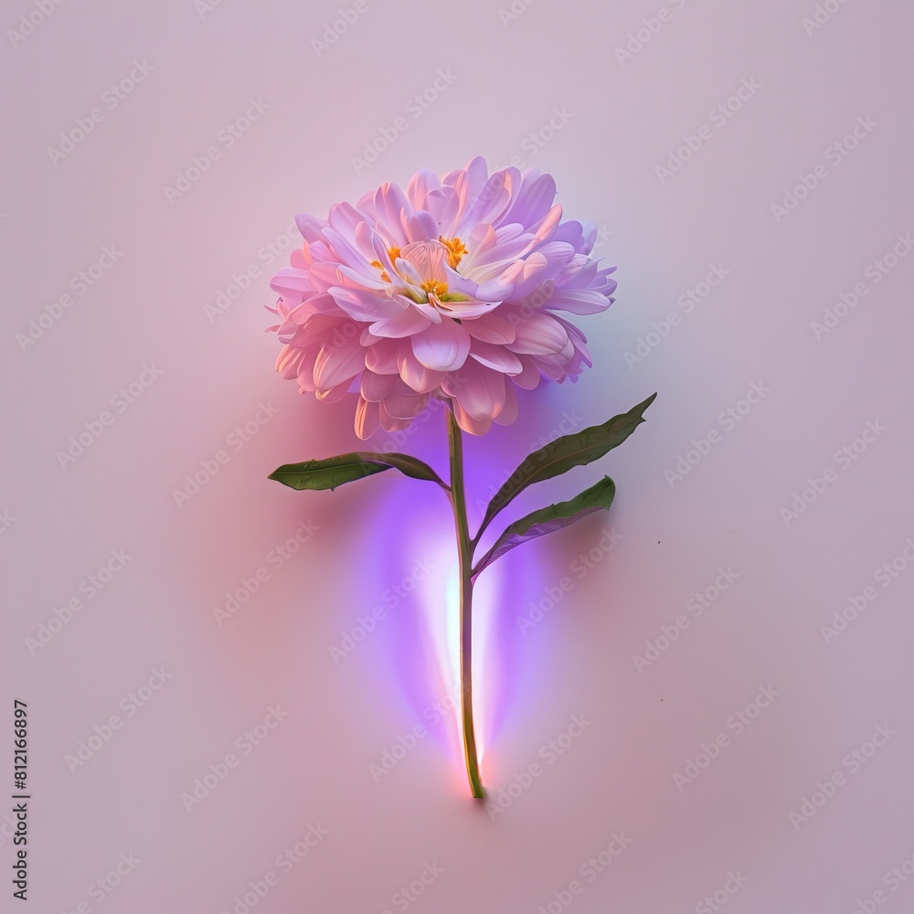 flower on a light background. flower on a light background.