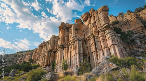 breathtaking columnar jointing geological formation scenic natural wonder landscape