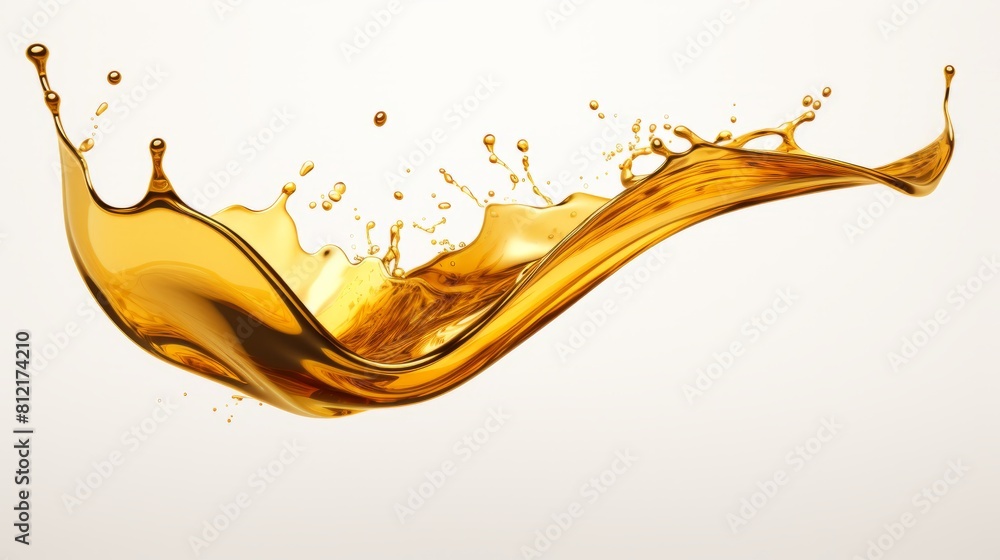 olive oil splashing isolated on white background olive oil splashing isolated on white background