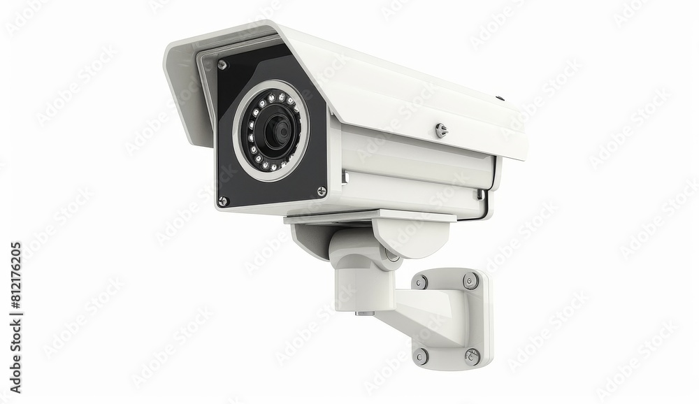 cctv camera isolated on a white background cctv camera isolated on a white background