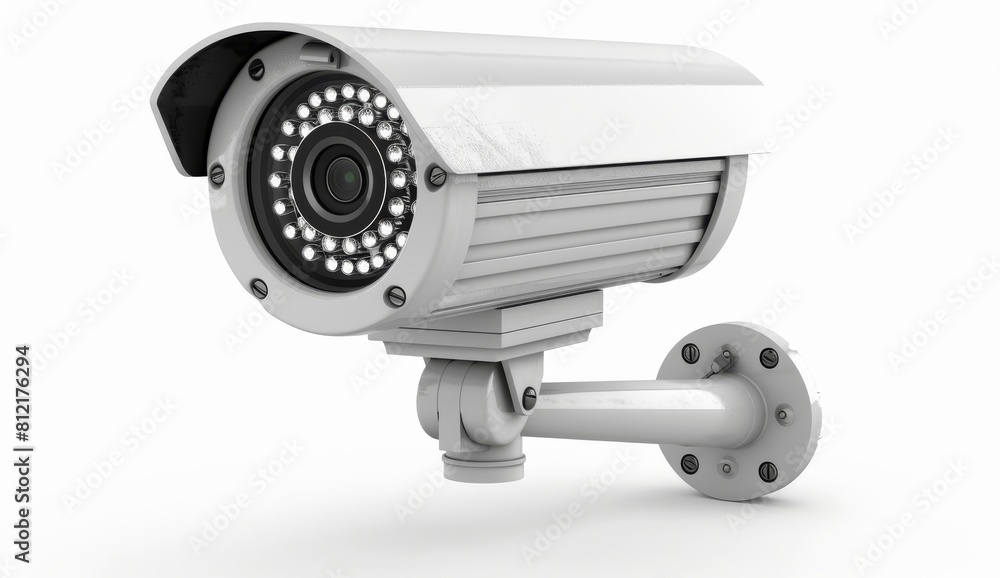cctv camera isolated on a white background cctv camera isolated on a white background