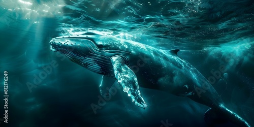 God's mercy and power: Jonah's salvation in the whale's belly. Concept Religious symbolism, Biblical miracles, Salvation story, Divine intervention, Old Testament narratives,