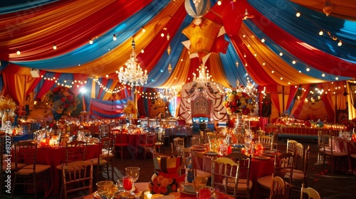 enchanting carnival decor ideas vibrant accents for a festive atmosphere © Bijac