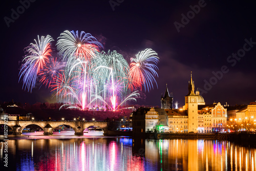 New Years Eve In Prague, Czech Republic