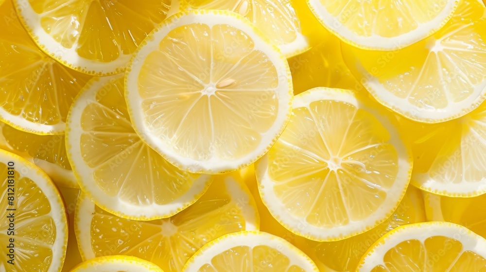 Lemon slices background, banner, juicy, summer, sunny, fresh, yellow Lemon slices background, banner, juicy, summer, sunny, fresh, yellow