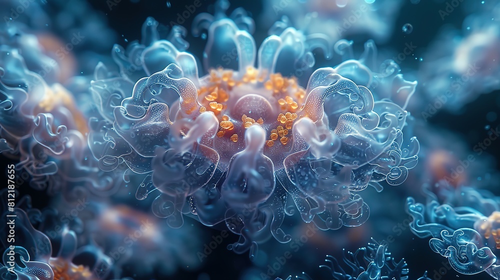 Graceful Amoebas in Motion A Glimpse into the Invisible World of Microscopic in Water Graceful Amoebas in Motion A Glimpse into the Invisible World of Microscopic in Water