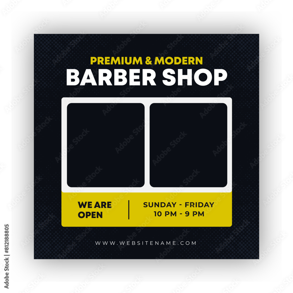 Obraz premium banner flyer instagram design, website flyer, banner ad design, webinar flyer, square flyer template, business flyer template, shop flyer, social media ads design, online ads design, facebook ads desi