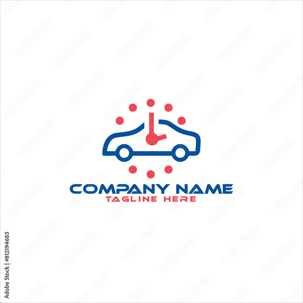 Auto repair logo template design. Vector illustration
