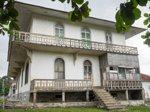 Obraz na płótnie Roça Diogo Vaz, São Tomé w salonie