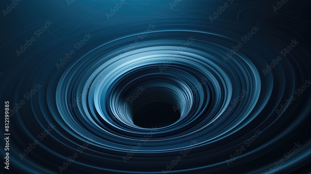 Abstract glowing circle lines on dark blue background. Geometric stripe line art design. Modern shiny blue lines Abstract glowing circle lines on dark blue background. Geometric stripe line art design. Modern shiny blue lines