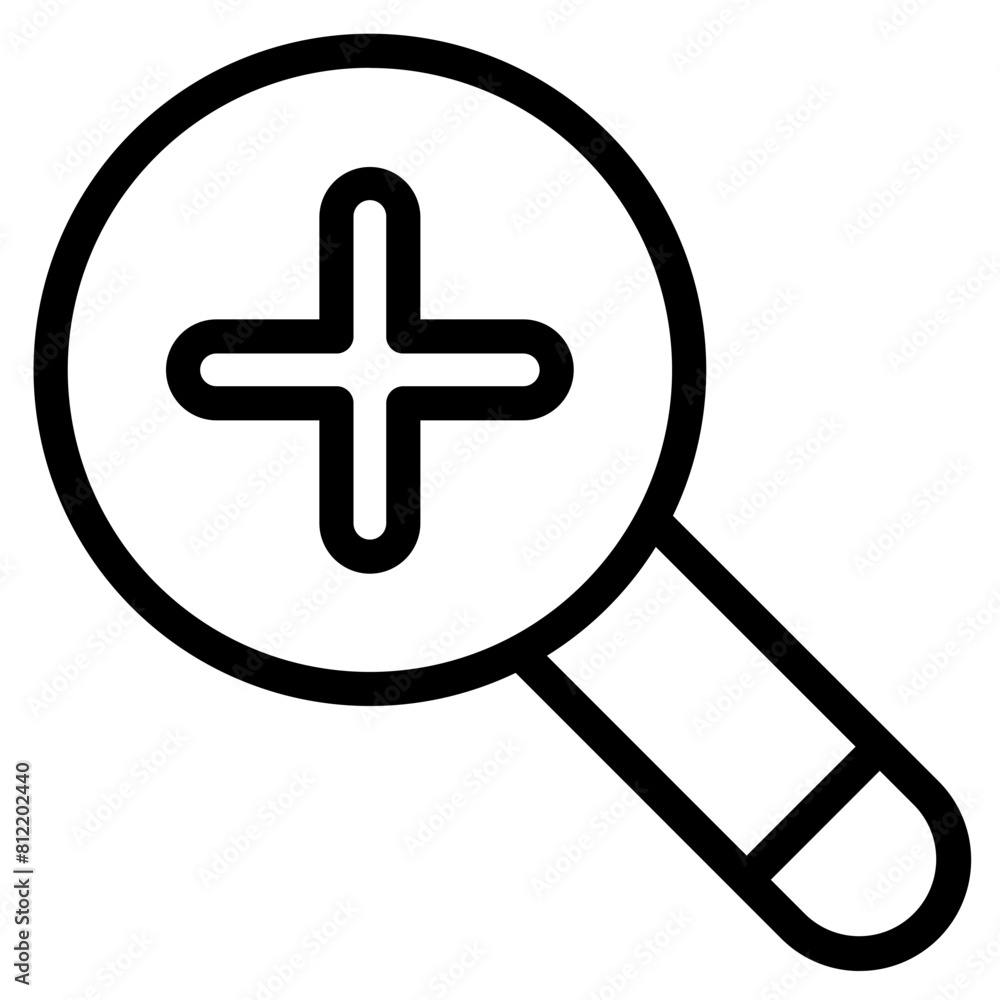 Obraz premium Zoom Flow vector icon style