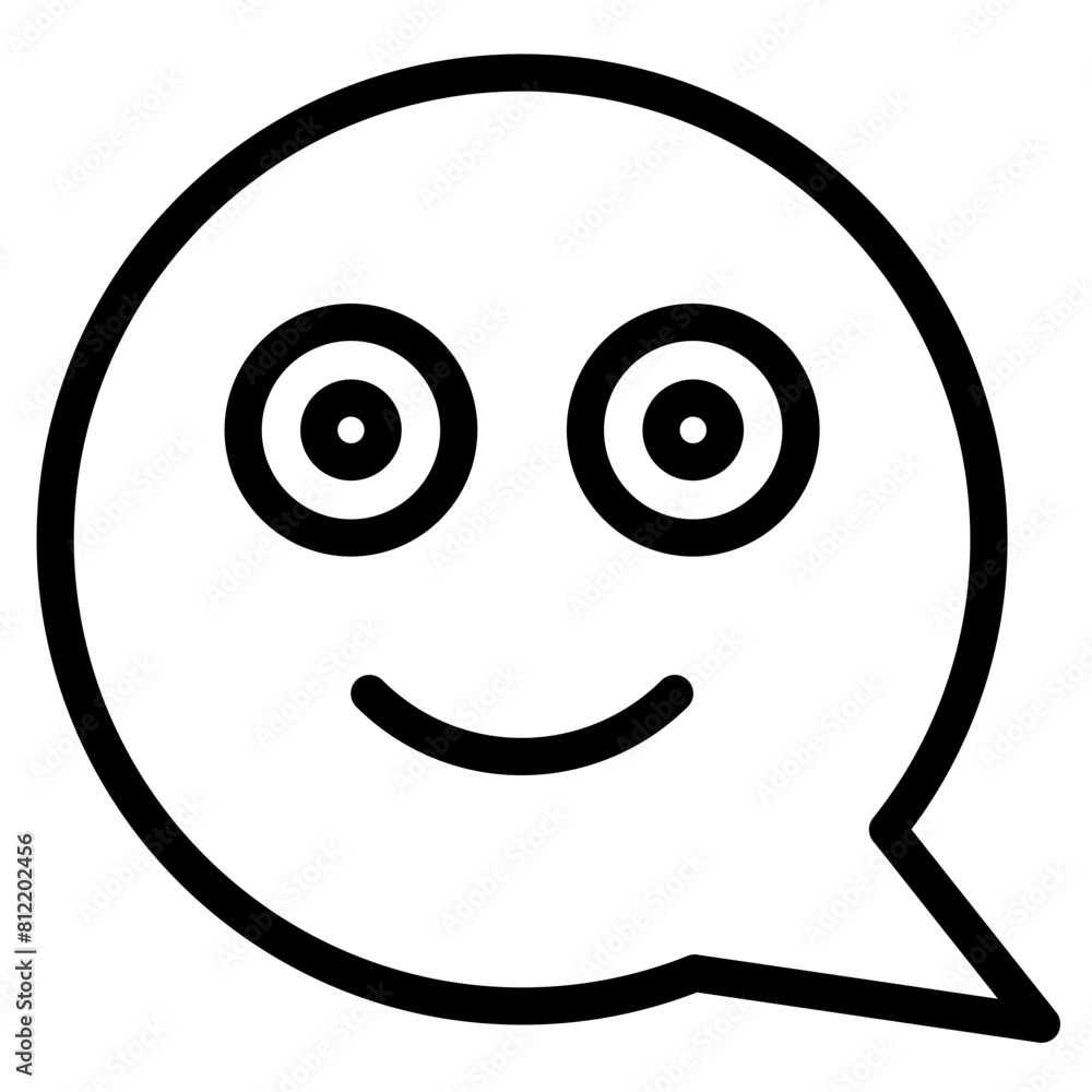 Chat Craze vector icon style Chat Craze vector icon style