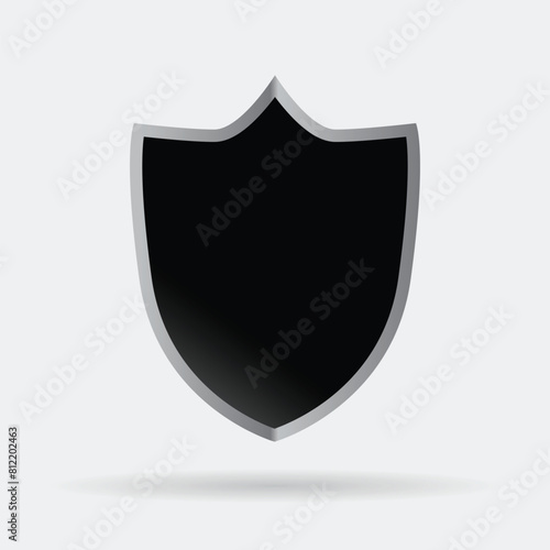 Free Download Shield Icon in trendy flat style isolated on grey background. Sheild symbol for your web site design, logo, app, UI/ux. Vector design element illustration - GFXLoad
