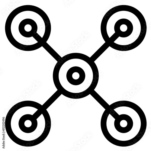 Flux Feed vector icon style