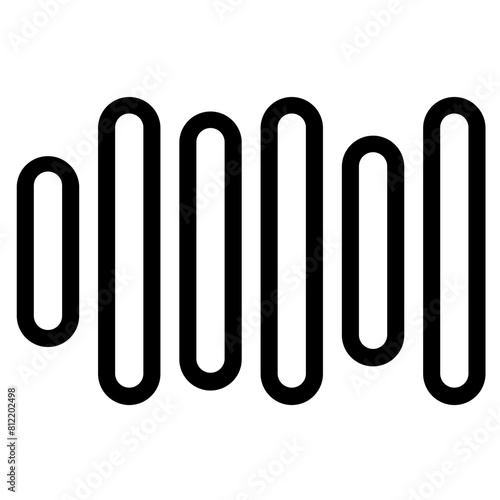 Wave Whisper vector icon style