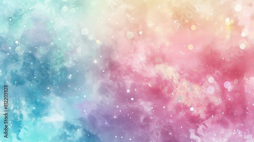 A colorful background with a pink and blue stripe
