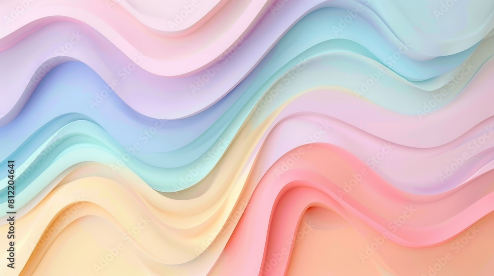A colorful piece of fabric with a rainbow pattern A colorful piece of fabric with a rainbow pattern