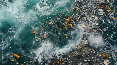 Delve into the challenges faced by authorities in containing and mitigating a large-scale ocean pollution event photo