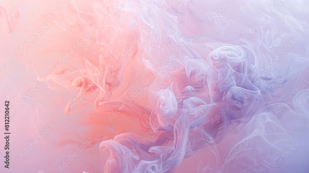 A colorful background with a white smokey line A colorful background with a white smokey line