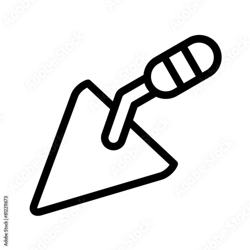 Trowel vector icon style