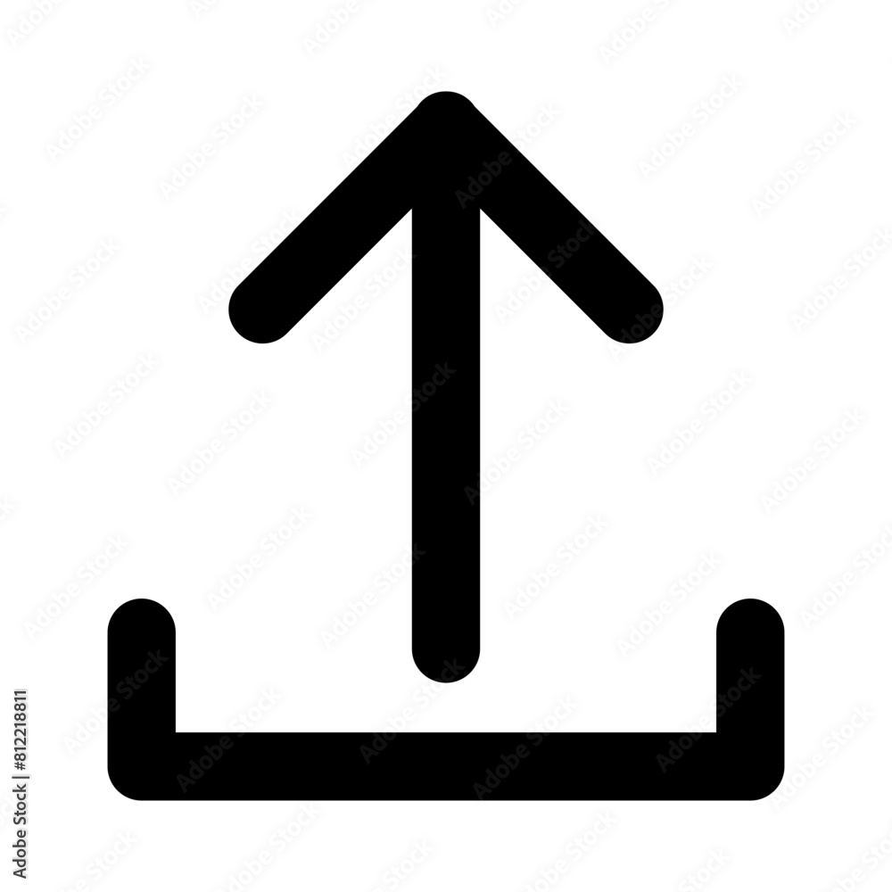 Upload icon download add cloud arrow symbol flat vector illustration design