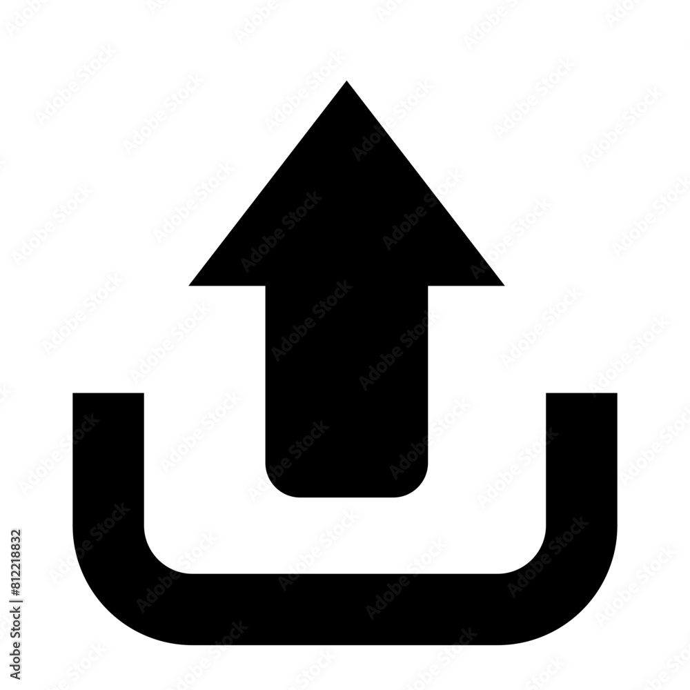 Upload icon download add cloud arrow symbol flat vector illustration design Upload icon download add cloud arrow symbol flat vector illustration design