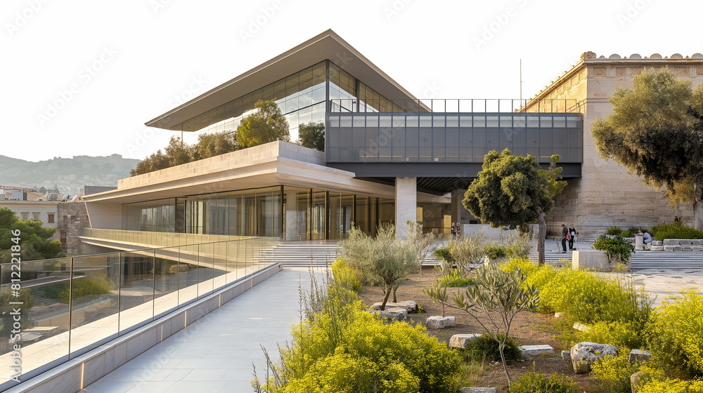 Acropolis Museum Athens Greece By Day Under the br_012 Acropolis Museum Athens Greece By Day Under the br_012