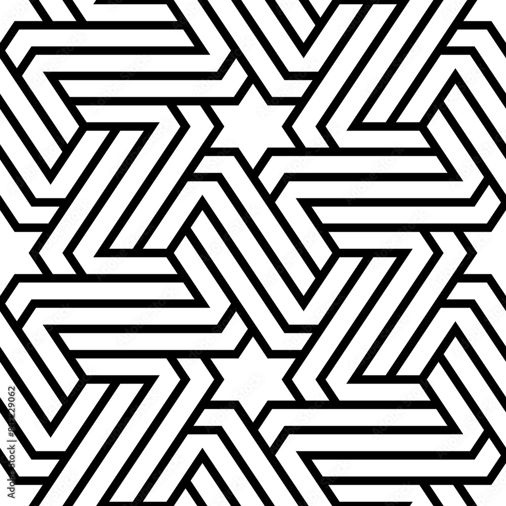 Stars, figures, lines ornament. Geometrical backdrop. Star, polygonal, linear shapes wallpaper. Geometric background. Polygons motif. Digital paper, abstract. Seamless pattern. Stars, figures, lines ornament. Geometrical backdrop. Star, polygonal, linear shapes wallpaper. Geometric background. Polygons motif. Digital paper, abstract. Seamless pattern.