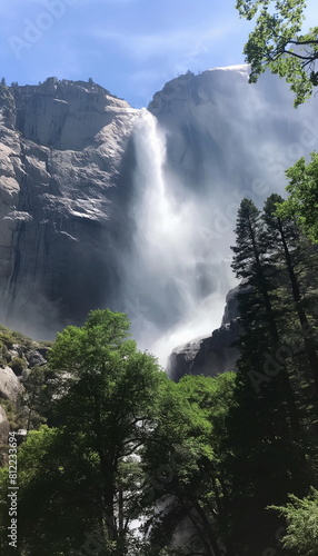 Yosemite USA During the day Under the bright sun Y_004