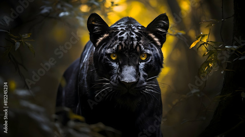 tiger in the night © Phattaradanai