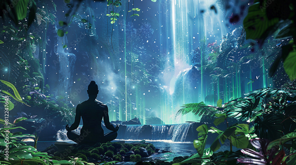 Serenity in Cyberspace: Meditator in Virtual Oasis Serenity in Cyberspace: Meditator in Virtual Oasis
