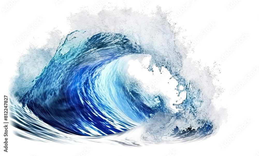 blue wave isolated on transparent background blue wave isolated on transparent background