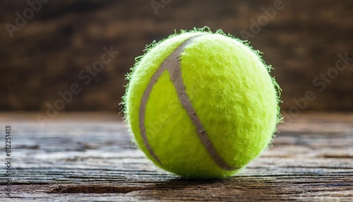 lose up of tennis ball © Makayla