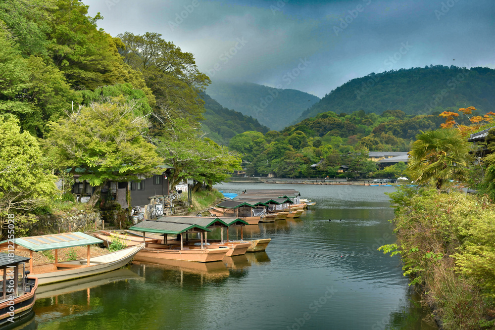 Naklejka premium Katsura River