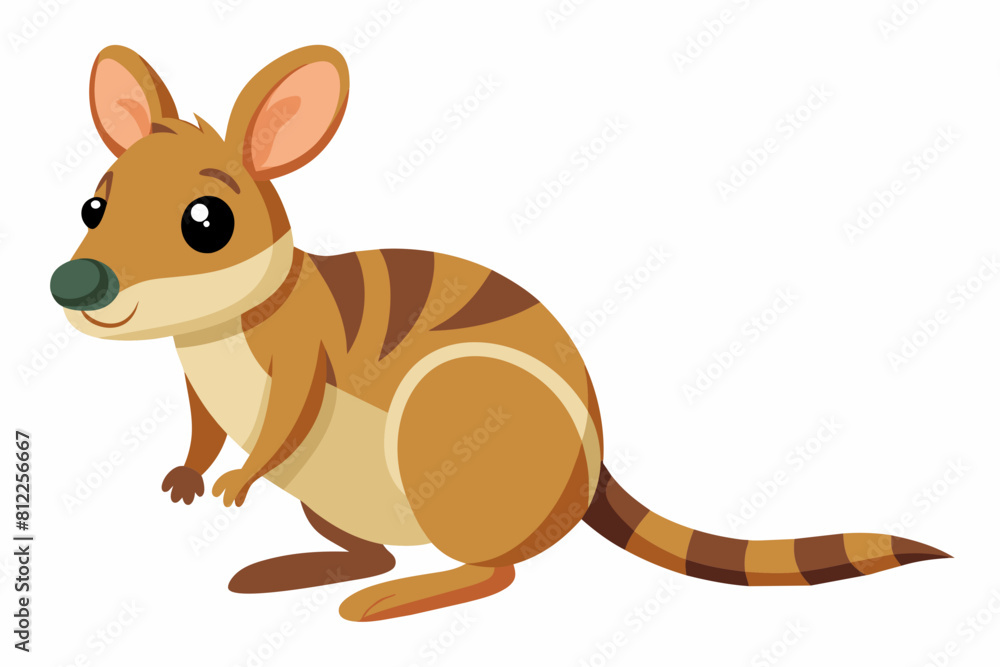 kangaroo rat cartoon vector illustration kangaroo rat cartoon vector illustration