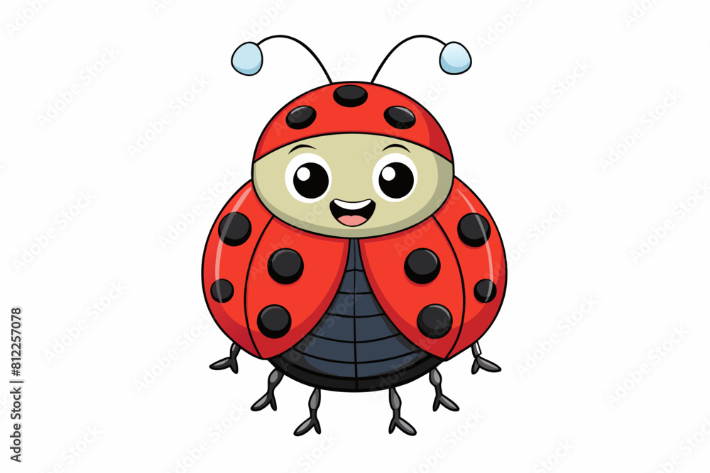 ladybug insect cartoon vector illustration ladybug insect cartoon vector illustration
