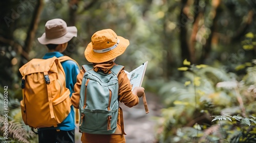 Embark on an Exciting Journey with Kids Discovering the Enchanting Secrets of the Forest