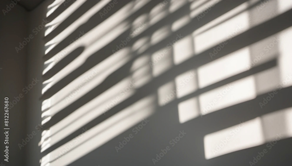Vertical shadows on white walls, ai Vertical shadows on white walls, ai