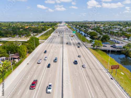 Florida Turnpike aerial photo 2024