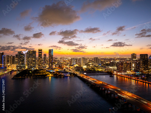 Wallpaper Mural Best Miami sunset of the year Torontodigital.ca