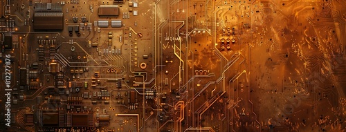 Computer circuit board, Abstract computer circuit board wallpaper background, computer circuit board isolated of a computer system with processor and electronic circuit,