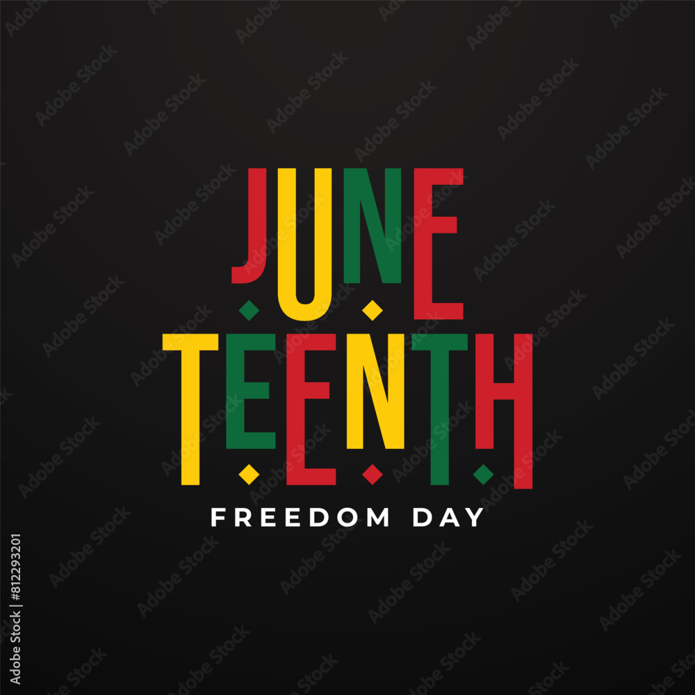 Juneteenth Freedom Day Background Event Design Juneteenth Freedom Day Background Event Design
